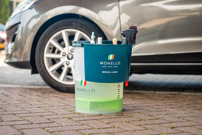 Monello Mezza Luna bucket organizer set fra siden