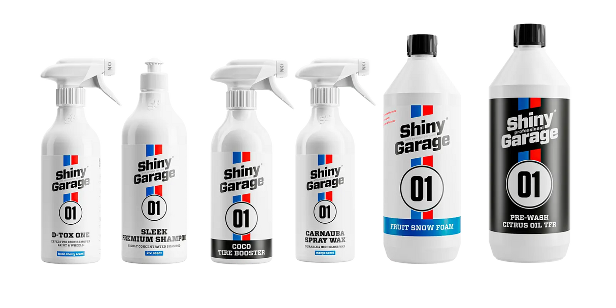 Shiny Garage Bilpleje Sæt