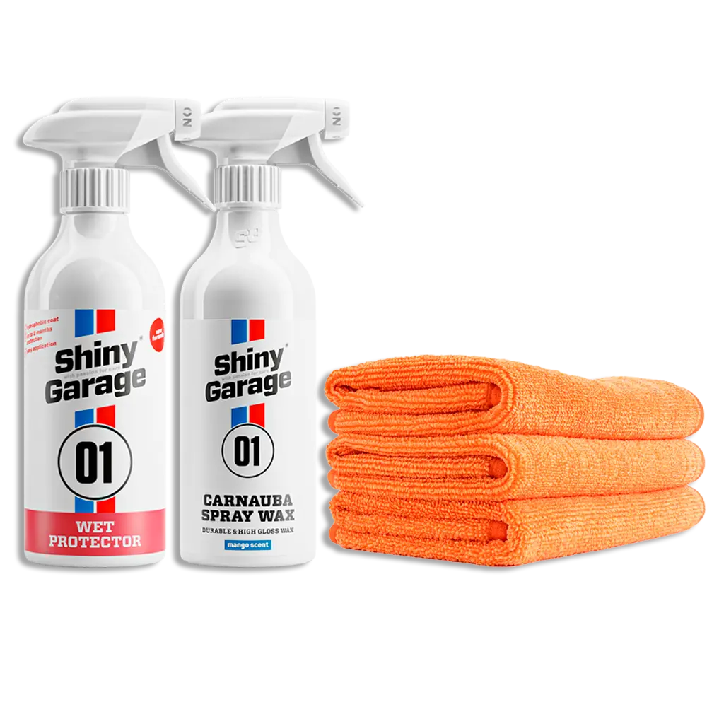 Shiny Garage Bilvoks Pakke