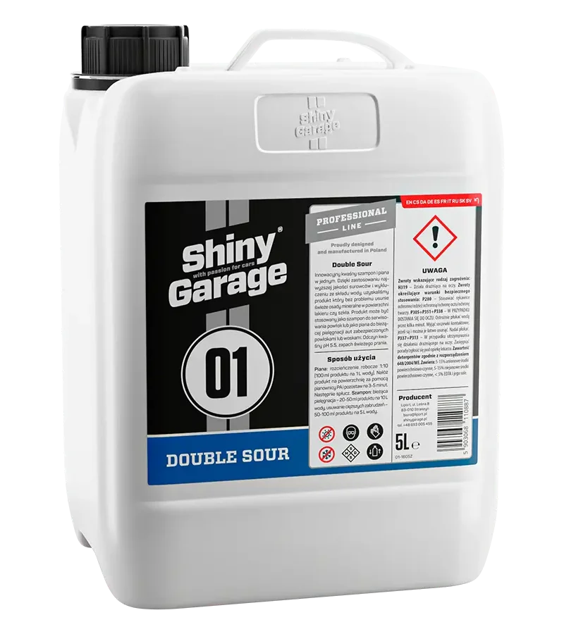 Shiny Garage Double Sour Bilshampoo Snowfoam 5000ml