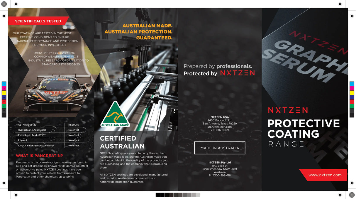 NXTZEN Coating Range Brochure