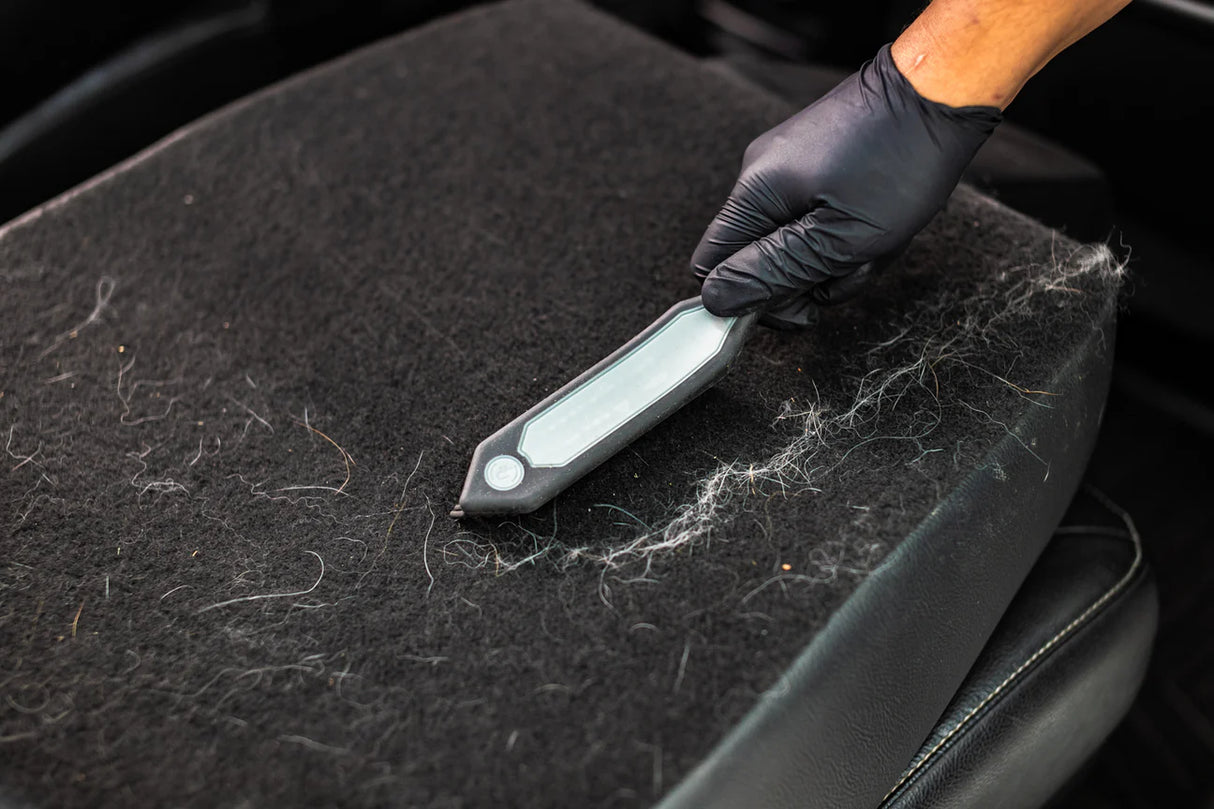 Detail factory pet hair brush demo 3 ud af 4
