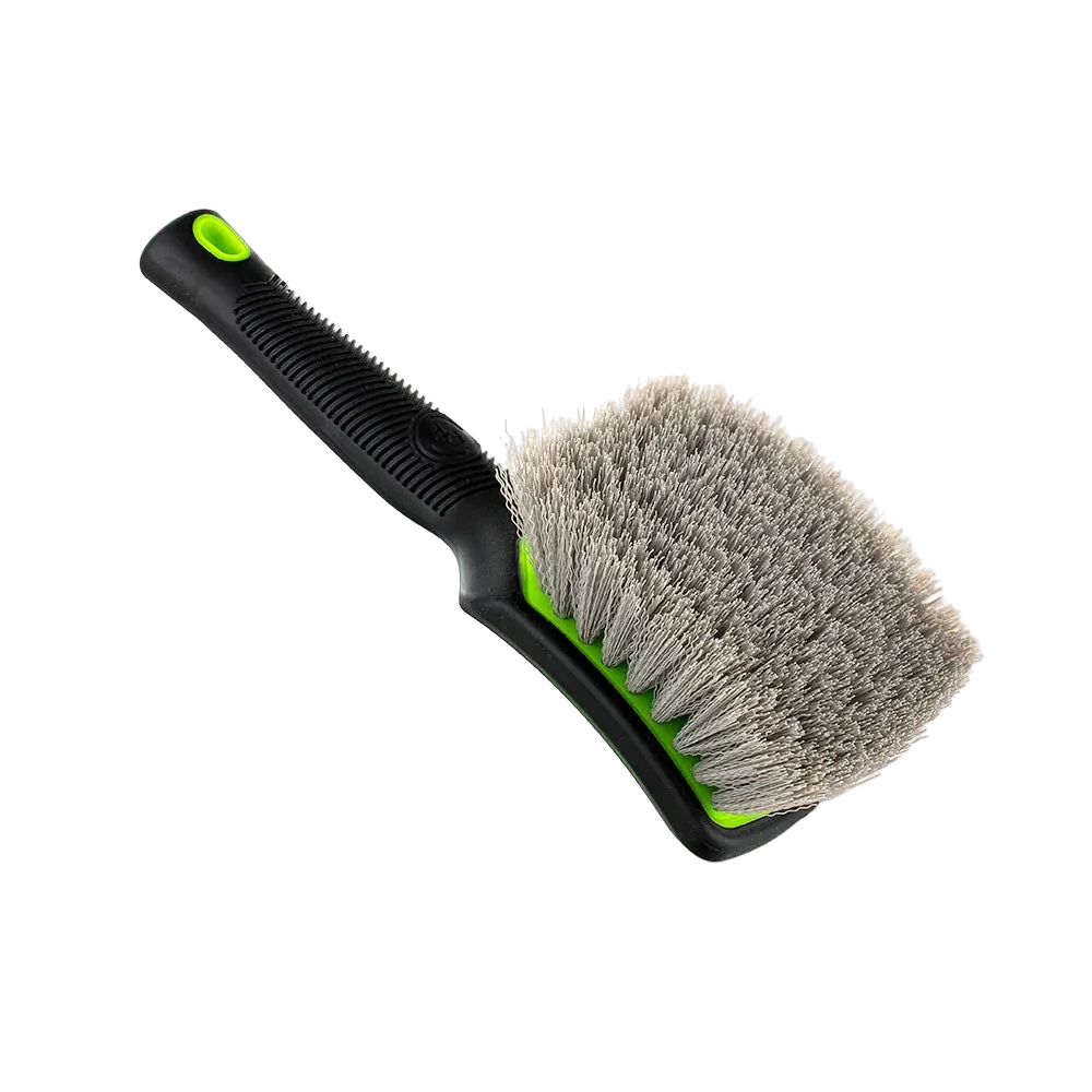 Detail Factory Tire Brush dækbørste Octane Ectoplasm børsterne op ad