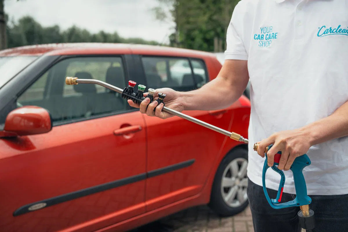 Lanse til Pistolgreb Monello Pistola Corta Extension vises i brug