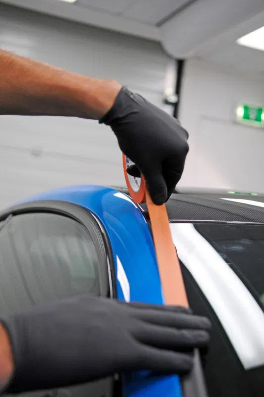 Monello Nastro afdækningstape til polering i brug