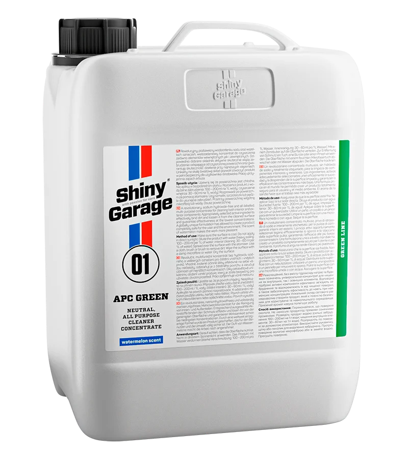 Shiny Garage All Purpose Cleaner APC Green affedter 5 Liter