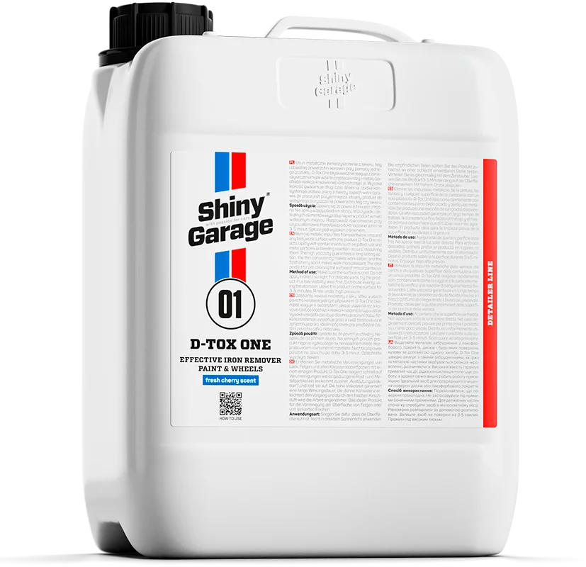 Shiny Garage D-TOX ONE Fælgrens & Flyverustfjerner 5000ml