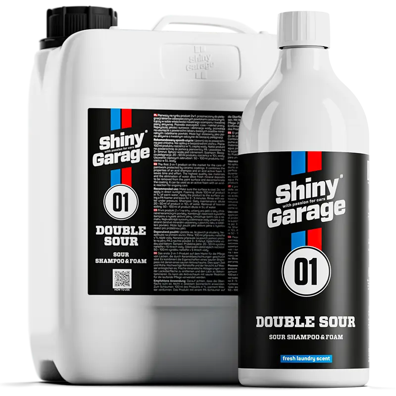 Shiny Garage Double Soulr Bilshampoo & Snowfoam 1000ml + 5000ml