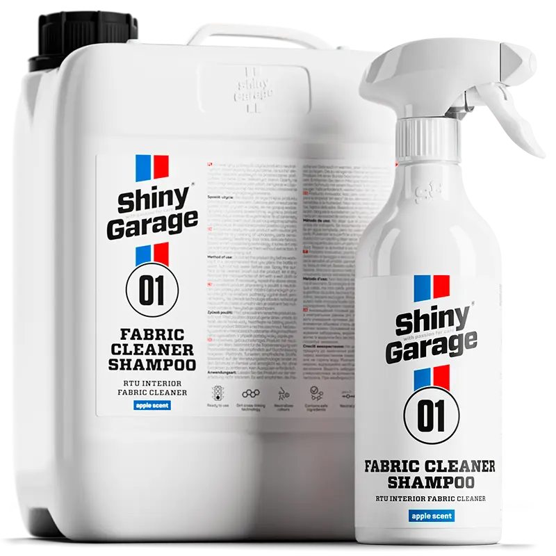 Tekstilrens Shiny Garage Fabric Cleaner Shampoo 500ml + 5000ml