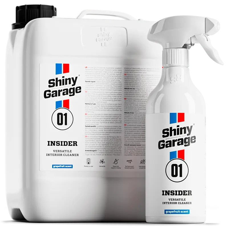 Shiny Garage Insider Interiørrens 500ml + 5000ml