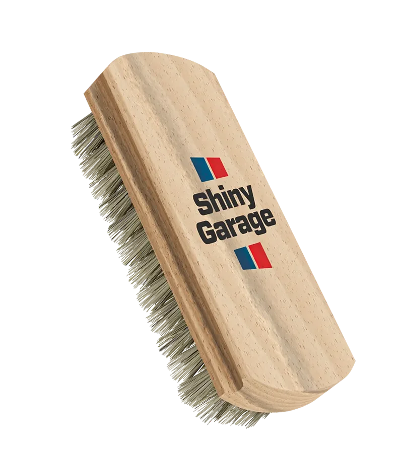 Shiny Garage Læder Børste leather brush