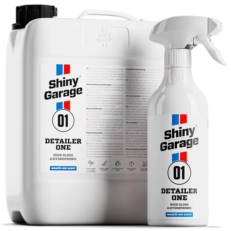 Shiny Garage Quick Detailer ONE 500ml + 5000ml