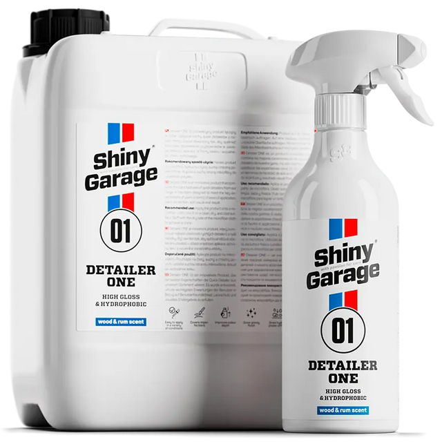Shiny Garage Quick Detailer ONE 500ml + 5000ml