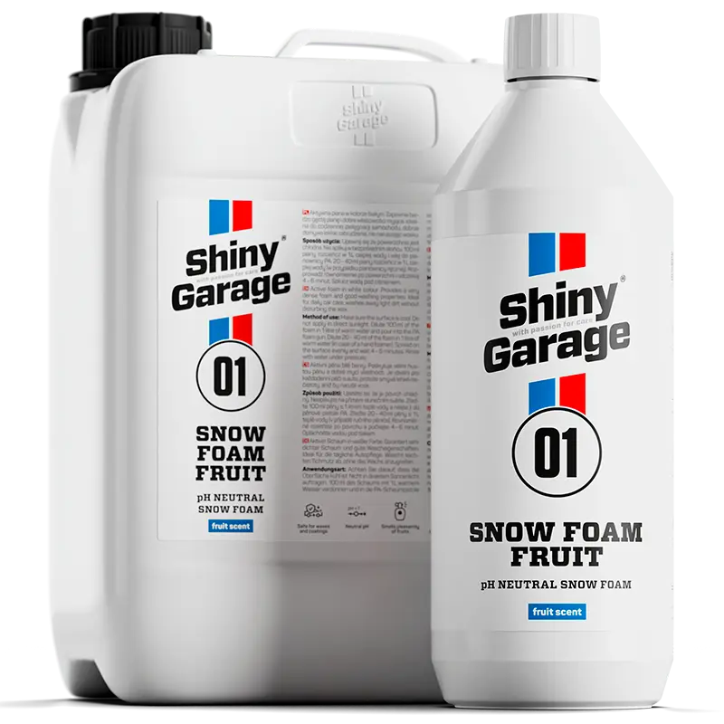 Shiny Garage Snowfoam Snow Foam Fruit 1000ml + 5000ml