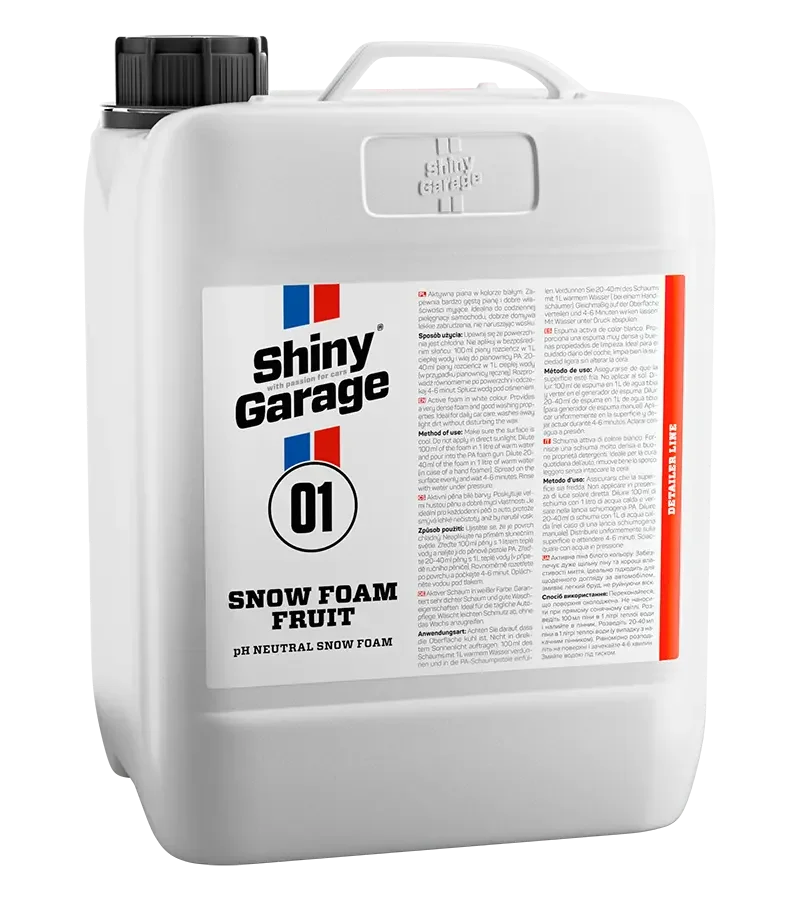 Shiny Garage Snow Foam Fruit Snowfoam 5 Liter