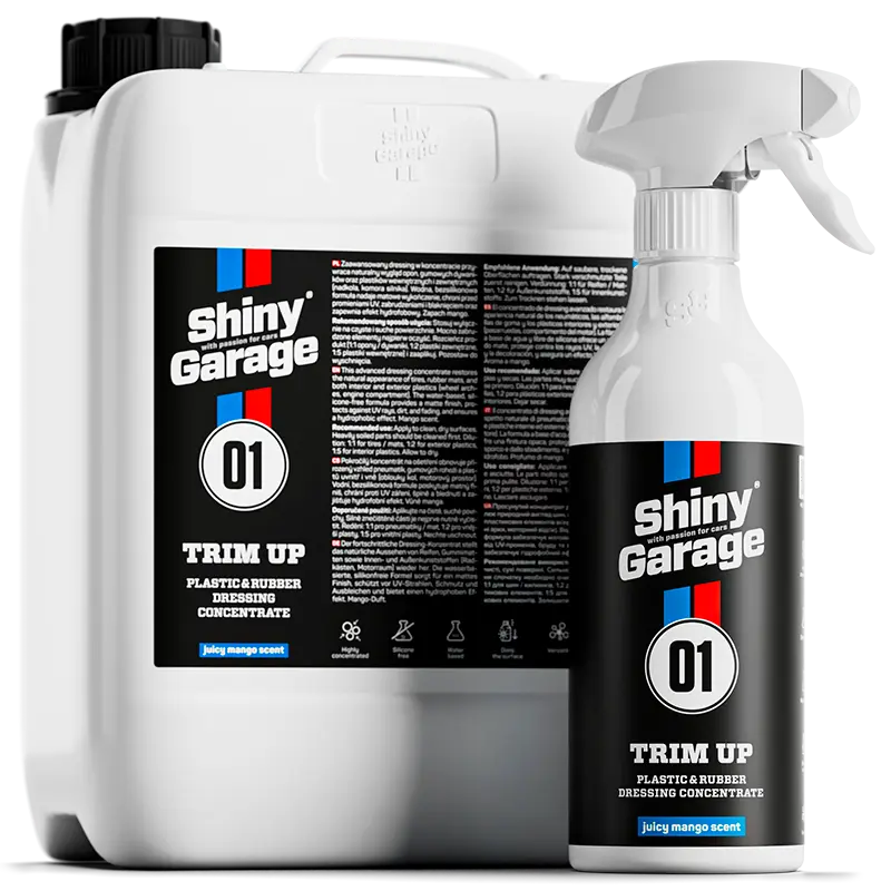 Shiny Garage Trim Up Dækglans 500ml + 5000ml
