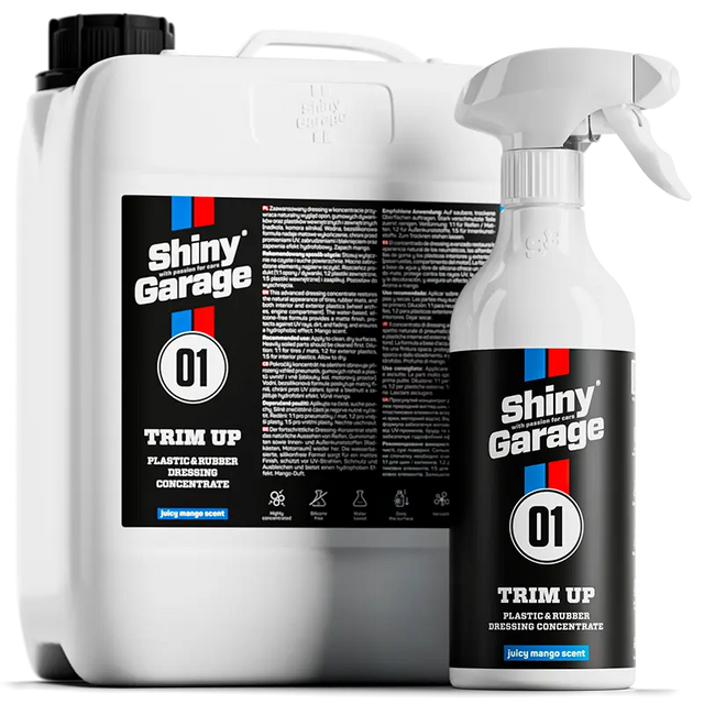 Shiny Garage Trim Up Dækglans 500ml + 5000ml