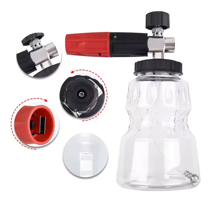 The Detail Gear Skumlanse Pro funktioner vist