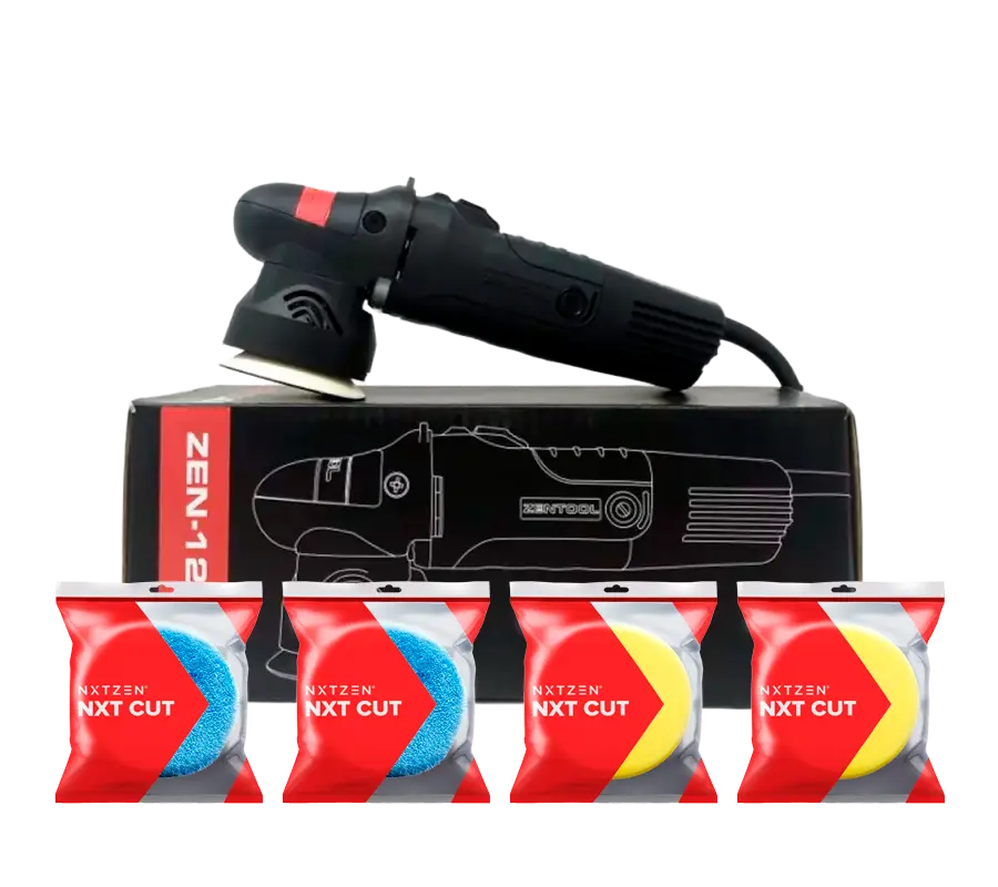 Polermaskine Pakke Zentool ZEN 12EM2 Dual Action Polermaskine