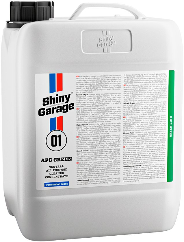 Shiny Garage All Purpose Cleaner APC Green 5 Liter