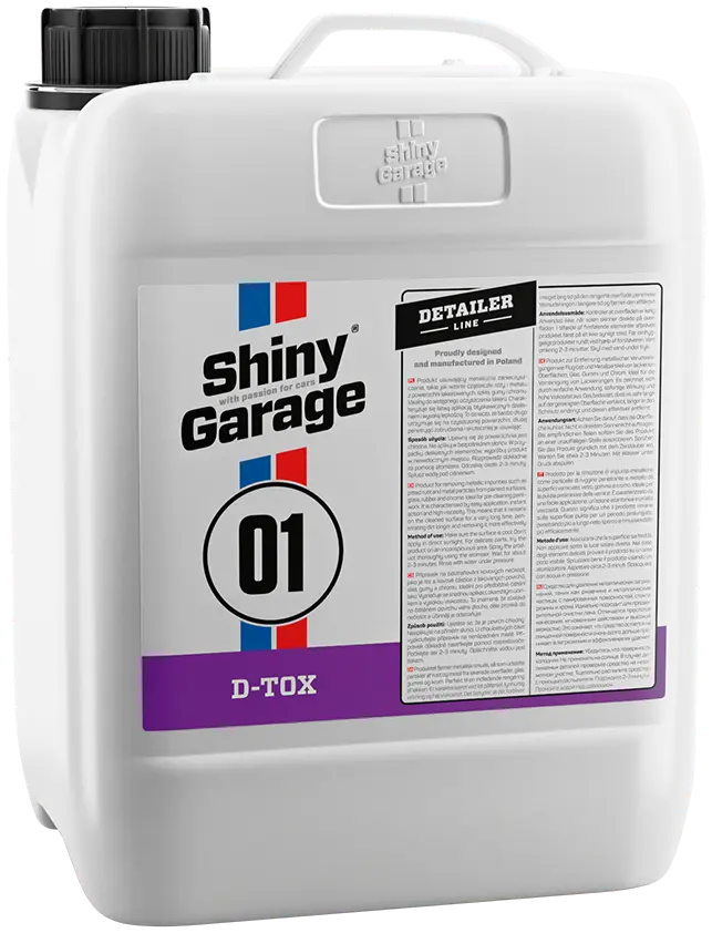 Shiny Garage D Tox Flyverustfjerner 5 Liter