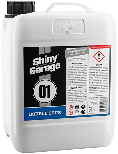 Shiny Garage Double Sour Shampoo and Foam 5 Liter