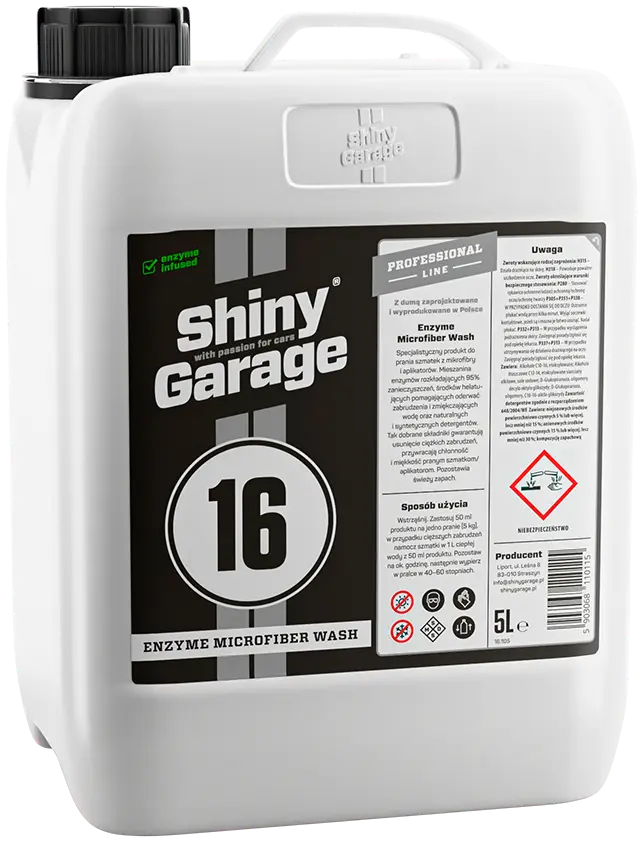 Shiny Garage Enzyme Microfiber Vaskemiddel 5 Liter