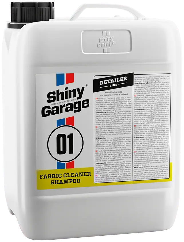 Shiny Garage Fabric Cleaner Shampoo 5 Liter