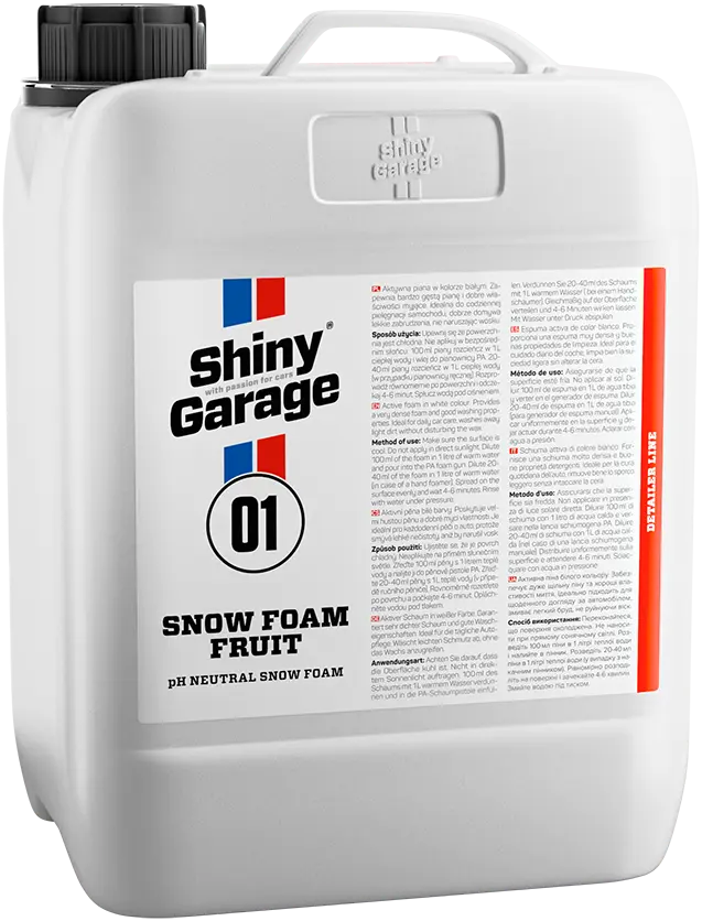 Shiny Garage Snow Foam Fruit 5 Liter