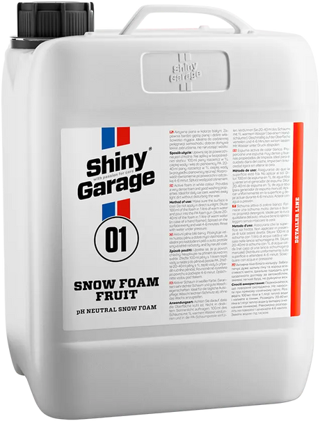 Shiny Garage Snow Foam Fruit 5 Liter