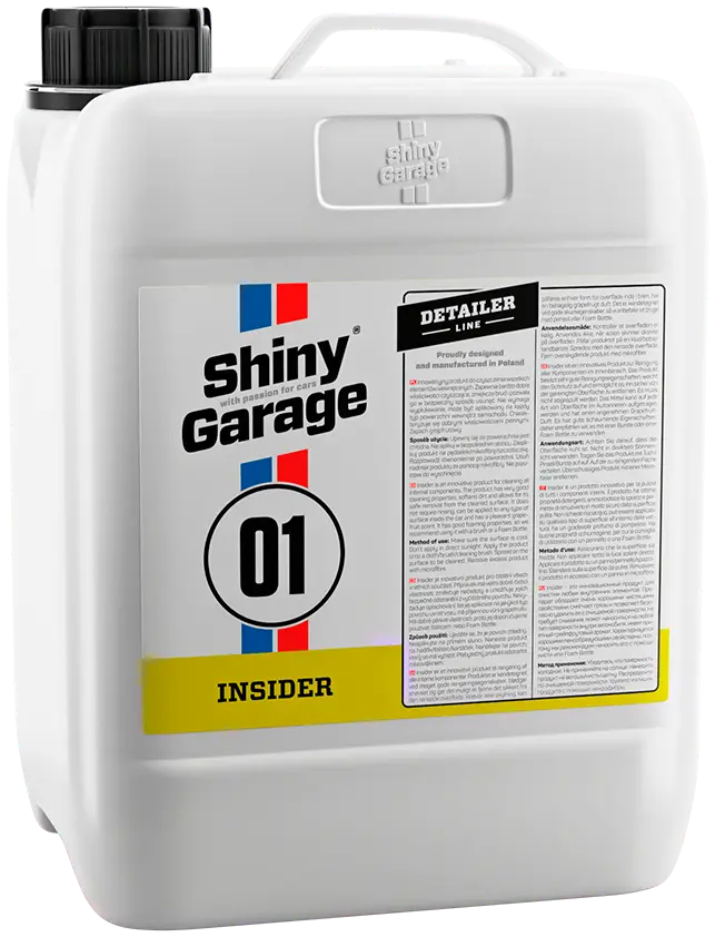 Shiny Garage Insider Interiør Rens 5 Liter