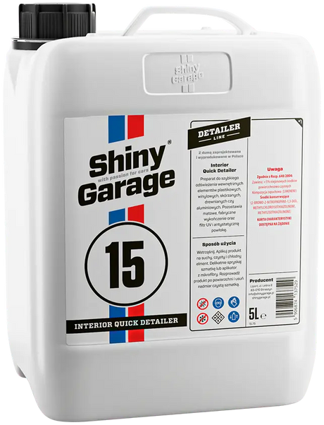 Shiny Garage Interior Quick Detailer 5 Liter