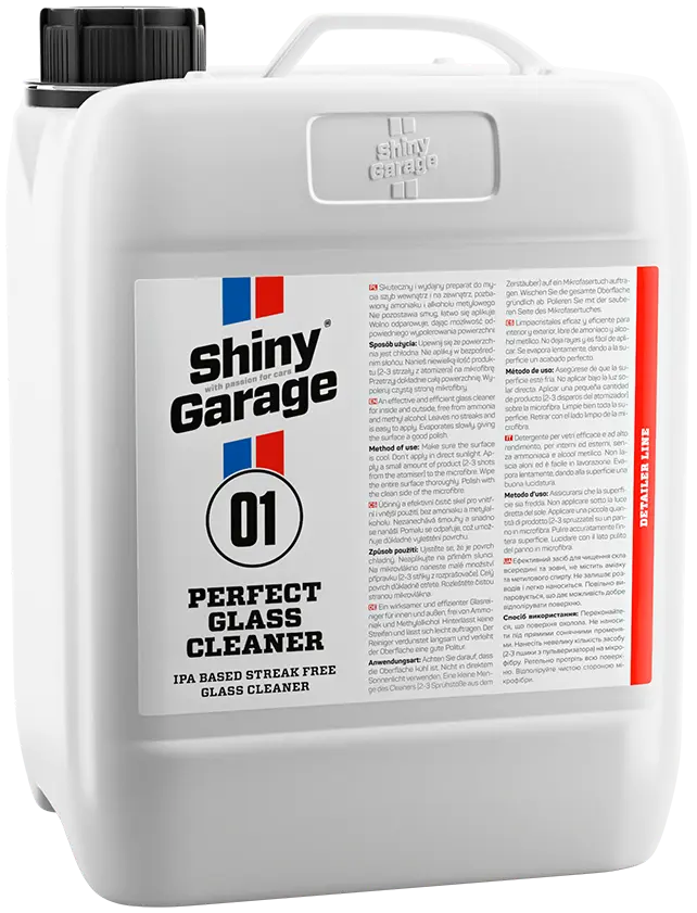 Shiny Garage Perfect Glass Cleaner glasrens 5 Liter