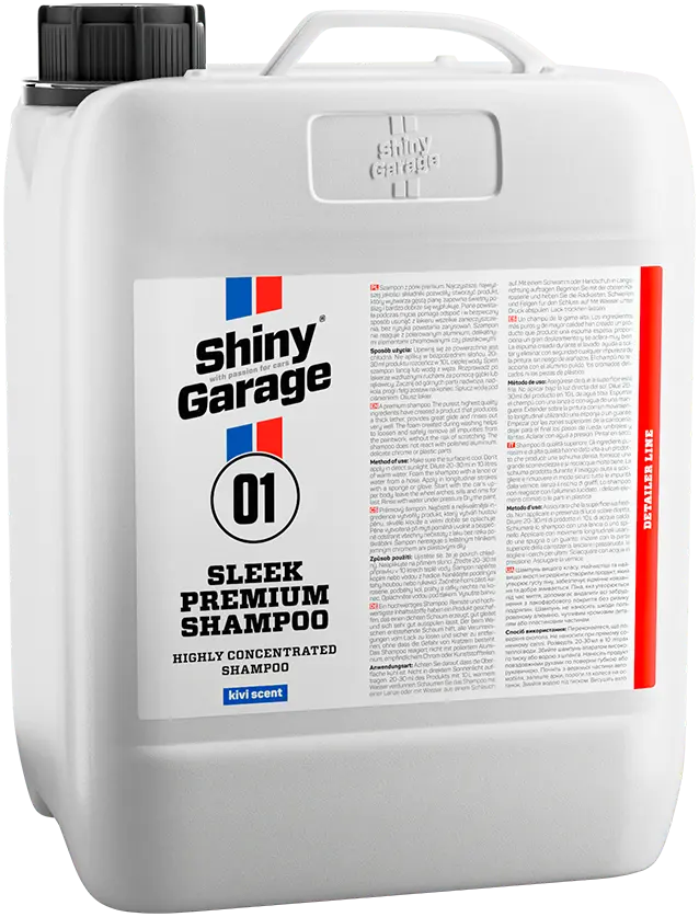 Shiny Garage Sleek Premium Shampoo 5 Liter