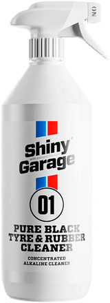 Shiny Garage Pure Black Tyre & Rubber Cleaner 1 liter