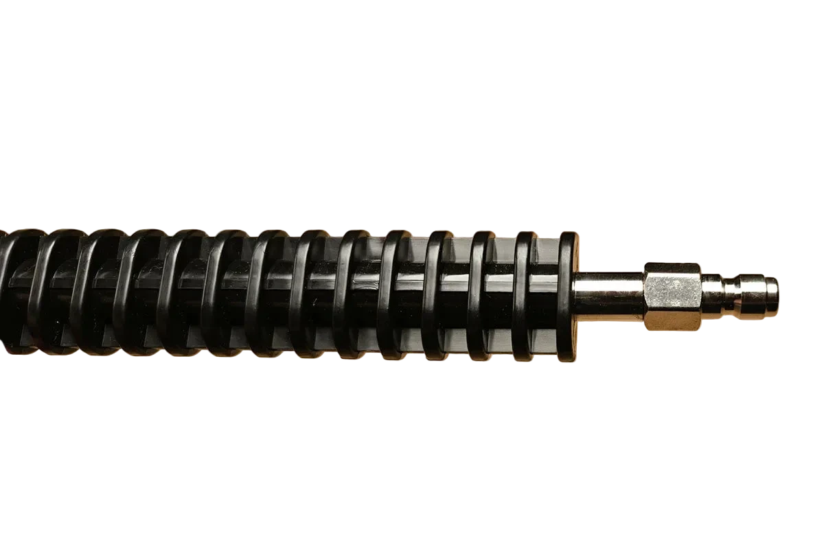 Detail Gear Extensio pistolgreb ende set tæt på
