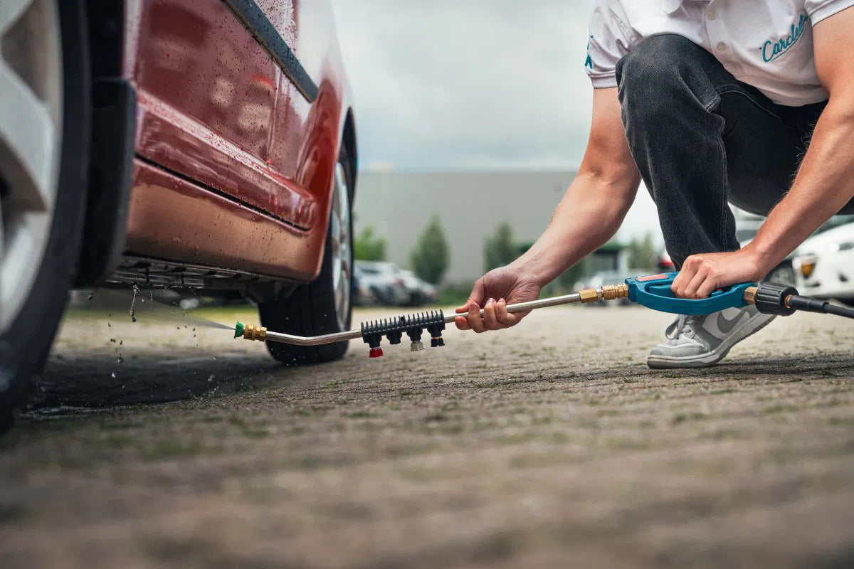 Lanse til Pistolgreb Monello Pistola Corta Extension vises i brug