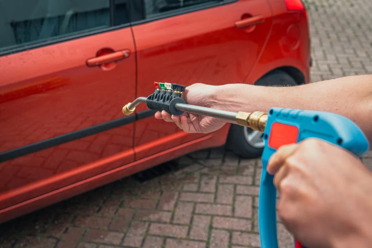 Lanse til Pistolgreb Monello Pistola Corta Extension vises i brug