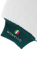 Monello Guanto Bianco Premium Microfiber Vaskehandske set tæt på