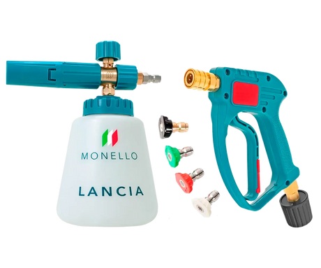 Monello Lancia mjjc skumlanse og pistola corta mjjc pistolgreb til højtryksrenser