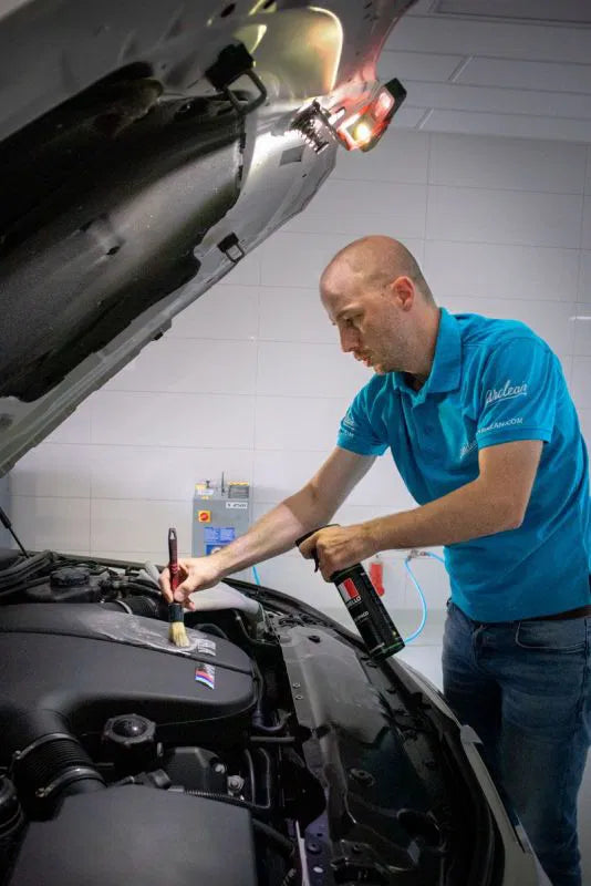 Monello Luce Inspektionslys til polering vises i brug 2