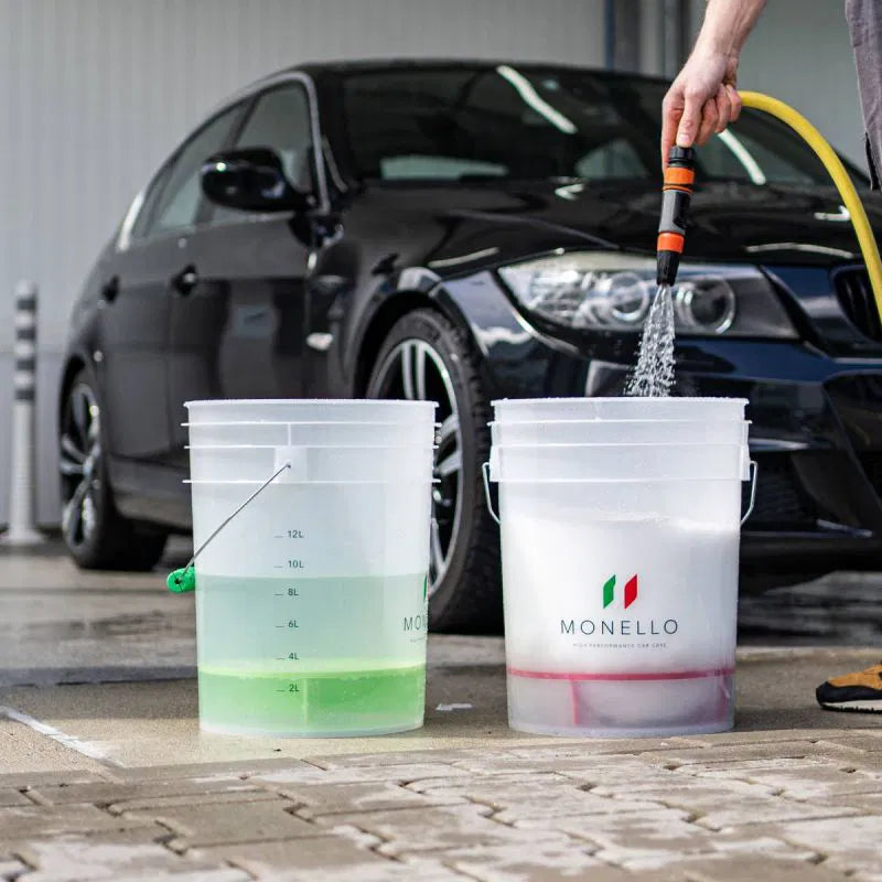 Monello Secchio i brug Vaskespand med rist