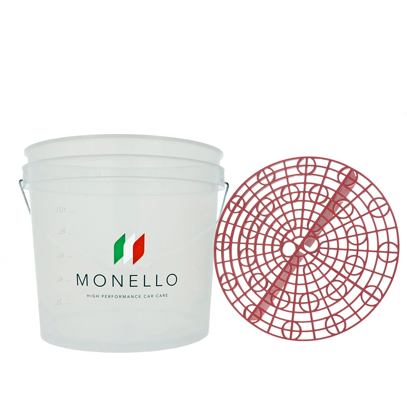 Monello Secchio Rød Vaskespand med rist