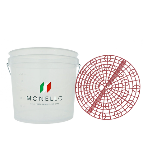 Monello Secchio Rød Vaskespand med rist