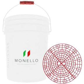 Monello Secchio Rød Vaskespand med rist