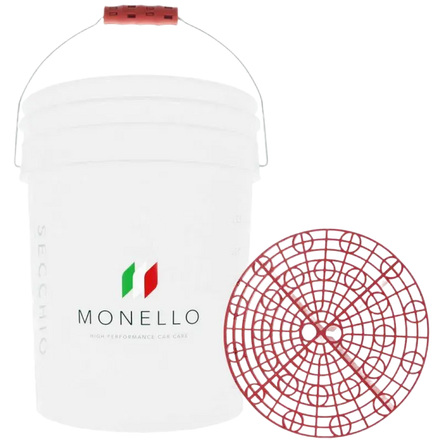 Monello Secchio Rød Vaskespand med rist