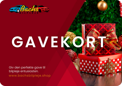 Bilpleje Gavekort