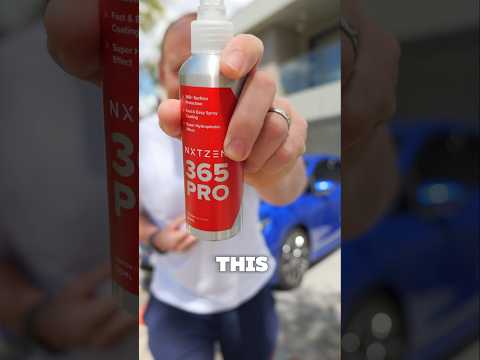 NXTZEN 365PRO Keramisk Coating undenfor i solen