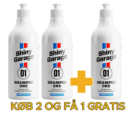 Shiny Garage Autoshampoo ONE 2+1