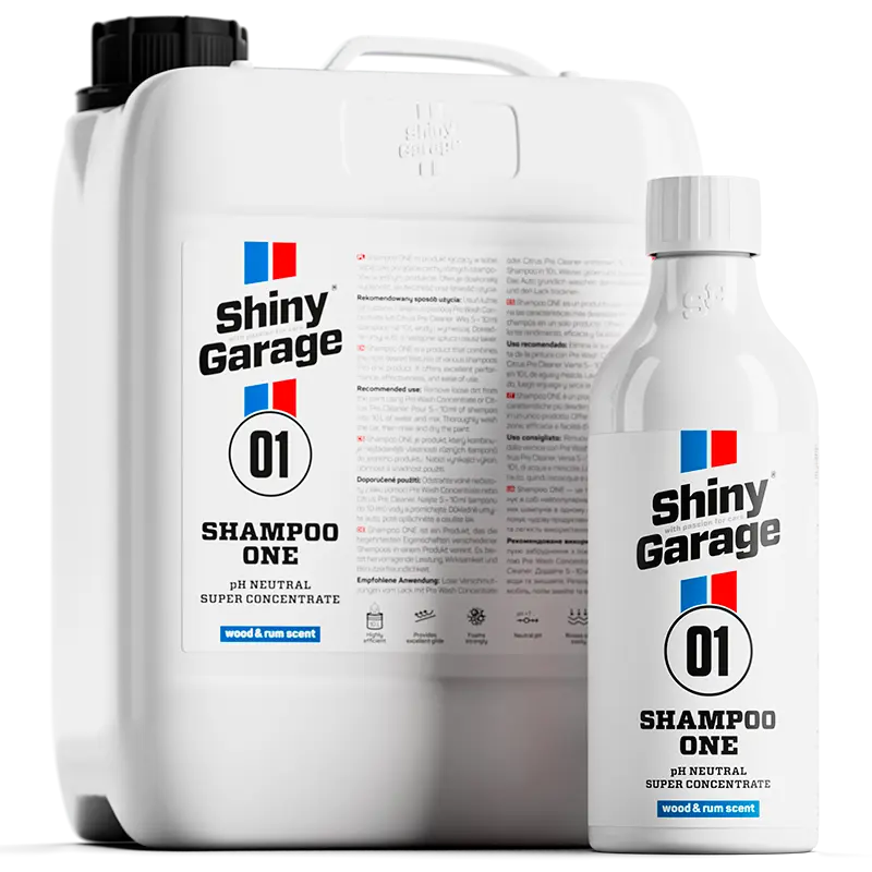 Shiny Garage Autoshampoo ONE bilshampoo 500ml + 5000ml